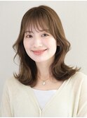 フルバング 似合わせ イメチェンヘアスタイル ハッシュカット