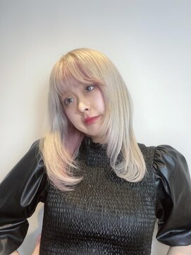 アール バイ ニーナ(R by NINA) 【'R Saya】ホワイト×ピンク