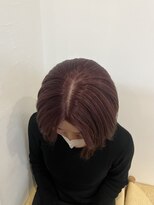 エイチ 梅田(H)&nbsp;ミニウルフホワイトグレージュレイヤーカット大人ショート美髪