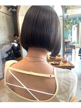 ステイシー(STACY) STACY グレージュ×ボブ(那覇 小禄 奥武山公園)