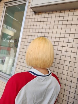 ミラシィ 成田(Mirashy) 抜きっぱなし×ボブスタイル!!
