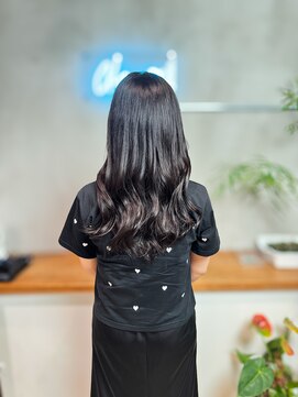 グランツ(GLANZ) 暗髪ミルクティーベージュダブルカラーインナーカラー