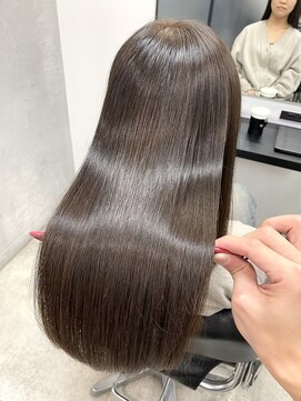 サロウィン 池袋(SALOWIN) 秋冬おすすめ × ダージュグレージュ × 美髪ストレート #273