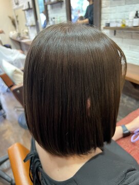 ゴエン(goen hair lounge) 重ためボブ
