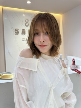 サンド ミュウ 横浜店(sand mieu) くびれボブ