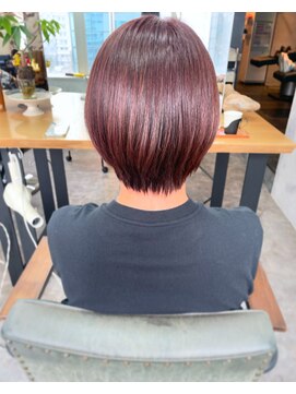 ヘアスタジオニコ(hair studio nico...) ショート★ピンクバイオレット★