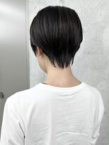 モリオ(morio)&nbsp;＊ハンサムショート大人ショート黒髪マッシュシュート30代40代3