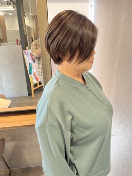 ヘアーザラブズラフズ オーガニカ 北九州(HAIR THE LOVES LAUGHS ORGANICA) 脱白髪染め×シークレットハイライト