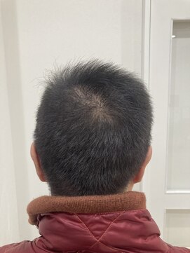 ビーズカラーイオン 酒田南店 メンズにプラチナアッシュでグレイ系6/2月