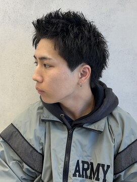ルースト 西院店(ROOST) MEN’S HAIR/波巻スパイラル/フェザーパーマ/西院眉毛CUT