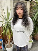 スパイラルパーマ