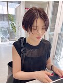 【sii.北千住】ハンサムショート　センターパート