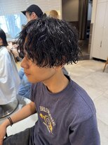 キャンバス バイ ネオリーブ 横浜西口(Canvas by neo.)&nbsp;横浜★ツイストスパイラルメンズパーマ