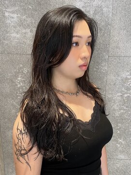 ピークアブー 原宿ハラカド(PEEK-A-BOO) 姫カットレイヤーウルフロングミディアムハッシュカット