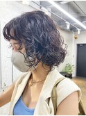 ボブウルフパーマくるくるパーマウェーブパーマレイヤーパーマ