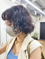トオ(TOH)&nbsp;ボブウルフパーマくるくるパーマウェーブパーマレイヤーパーマ