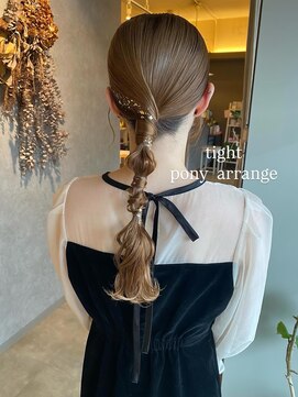 ページボーイ 高松レインボー店(PAGE BOY) タイトポニーアレンジ♪