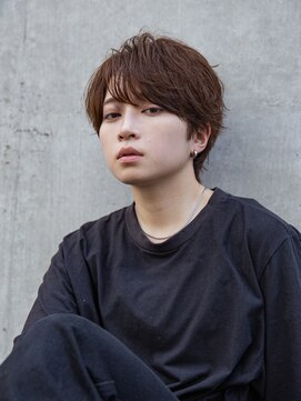 シティ(CITY) フェザーパーマブルーブラッ波巻きツイストスパイラルガイルヘア