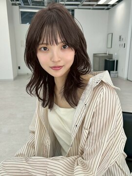 ユーフォリア 新宿店(Euphoria) 大人可愛い艶髪秋色カラーくびれウルフロングレイヤー