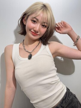 ソヨン 岡山店(SOYON) 《SOYON》外ハネアレンジのレイヤーボブ