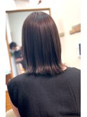 長めボブスタイル