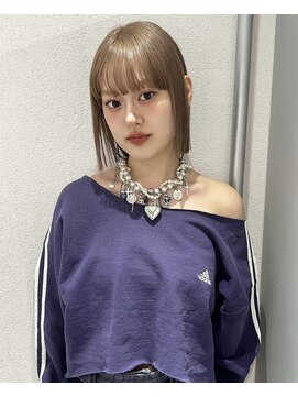 ネンドヘアー(nendo_hair) milktea beige/bob