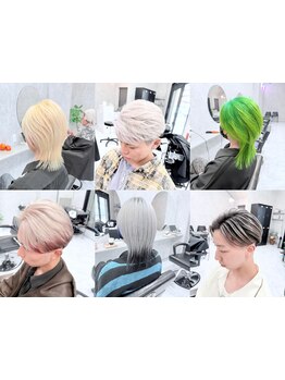 ≪学割U24クーポンあり≫トレンドに敏感な学生の味方◇お得にダブルカラーやブリーチができます☆