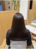 暗髪 / 透明感カラー / 高濃度水素カラー / 20代 / 30代 / 40代
