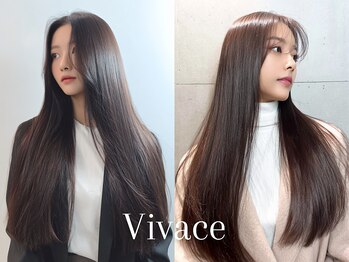髪質改善×縮毛矯正専門店　Vivace＋　ショートボブ.白髪染め【ヴィヴァーチェ】