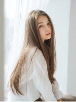 トッカ 千葉ANNEX店(tocca)&nbsp;ブリーチなしヘーゼルベージュ/ツヤ髪/20代/30代