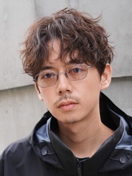 フィフス(fifth) 原宿微分けセンターパートルーズパーマシャドウパーマ刈り上げ