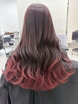 アライブ ハラジュク(ALIVE harajuku)&nbsp;ブリーチインナーバレイヤージュグラデーションカラー夕貴