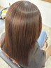 《髪質改善ストレート+カット》