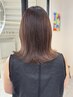 【髪質改善メニュー】広がりを抑えて艶髪に！表面の縮毛矯正のみ￥14300