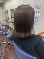 ヘアーガーデン プレジィール&nbsp;切りっぱなしボブ