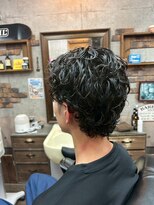 アールズ ヘア(R's hair)&nbsp;MEN’S HAIR/サーフカール/刈り上げセンターパート/印西