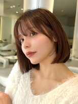 グレイン キャンバス 川崎(grain canvas.)&nbsp;レイヤードボブ/顔まわりレイヤー