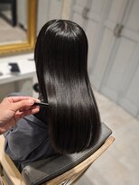 アンドットエス 銀座(and.S) 【髪質改善】縮毛矯正で叶う艶髪美人