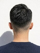 ワンワンオー バーバーショップ 長浜店(@110 BARBER SHOP) サイドパートスタイル