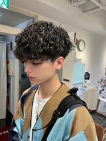 キャンバス バイ ネオリーブ 横浜西口(Canvas by neo.)&nbsp;横浜★マッシュのスパイラルパーマ