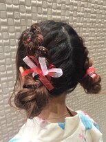 【新宿Neolive】ヘアセット/アレンジ/編みこみ/浴衣