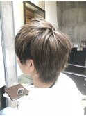 /ツーブロック/無造作パーマ/ナチュラル/ワイルドアップバング