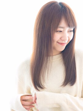 ヘアーサロン ラフリジー(Loufreasy) 【髪質改善】酸熱水素トリートメント×ナチュラルストレート