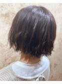 *. 切りっぱなしボブ .*