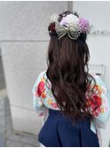 【和田寧々】ヘアセット/ショート/和装/着付け/卒業式