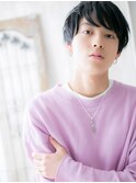 ≪mod's men≫重めバングの暖色系カラーマッシュO