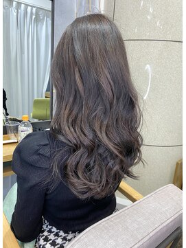 ヘアアンドメイク スタジオ ミムロ(HAIR&MAKE STUDIO MIMURO) ロングレイヤー・艶グレージュ