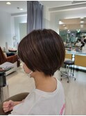 お手入れ簡単オイルでまとまるサマーショート