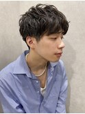 石原和樹 ツーブロックマッシュ ニュアンスパーマ