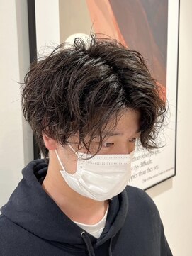 アースコアフュールボーテ 新潟中野山店 (EARTH coiffure beaute) ナチュラルスパイラルパーマアドミオフェード